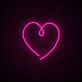 Herzsymbol LED-Neonschild Wohnzimmer Schlafzimmer