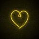 Herzsymbol LED-Neonschild Wohnzimmer Schlafzimmer