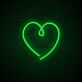 Herzsymbol LED-Neonschild Wohnzimmer Schlafzimmer