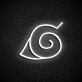 Anime Blatt Symbol LED-Neonschild Gamingzimmer Wohnzimmer