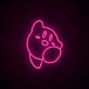 Videospielfigur mit Blase LED-Neonschild Gamingzimmer