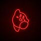 Videospielfigur mit Blase LED-Neonschild Gamingzimmer