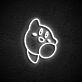 Videospielfigur mit Blase LED-Neonschild Gamingzimmer
