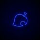 Animal-Crossing-Blattsymbol LED-Neonschild
