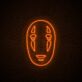 Maske mit Gesichtszügen LED-Neonschild Wohnzimmer Gamingzimmer