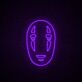 Maske mit Gesichtszügen LED-Neonschild Wohnzimmer Gamingzimmer