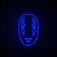 Maske mit Gesichtszügen LED-Neonschild Wohnzimmer Gamingzimmer