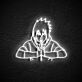Anime Ninja Figur LED-Neonschild für Gaming und Wohnzimmer