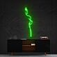 Abstrakte Silhouette einer Frau LED-Neonschild Wohnzimmer Atelier