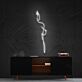 Abstrakte Silhouette einer Frau LED-Neonschild Wohnzimmer Atelier