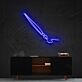 Pinsel LED-Neonschild für Atelier und Wohnzimmer