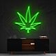 Cannabisblatt LED-Neonschild für Bar Club