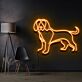 Hund LED-Neonschild Wohnzimmer Haustierladen