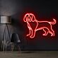Hund LED-Neonschild Wohnzimmer Haustierladen