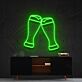 zwei Biergläser LED-Neonschild für Bar und Wohnzimmer