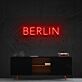 BERLIN LED-Neonschild Wohnzimmer Büro