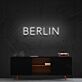 BERLIN LED-Neonschild Wohnzimmer Büro