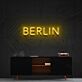 BERLIN LED-Neonschild Wohnzimmer Büro