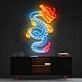 Drache LED-Neonschild Wohnzimmer Bar