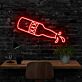 Bierflasche mit Ausgießen LED-Neonschild Bar Wohnzimmer