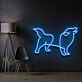 Hund LED-Neonschild Wohnzimmer Haustierladen