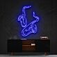 Saxophon LED-Neonschild für Wohnzimmer Musikbar