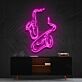 Saxophon LED-Neonschild für Wohnzimmer Musikbar