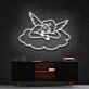 schlafender Engel auf Wolke LED-Neonschild Wohnzimmer Schlafzimmer