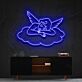 schlafender Engel auf Wolke LED-Neonschild Wohnzimmer Schlafzimmer
