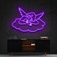 schlafender Engel auf Wolke LED-Neonschild Wohnzimmer Schlafzimmer