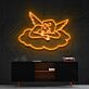 schlafender Engel auf Wolke LED-Neonschild Wohnzimmer Schlafzimmer