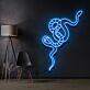Schlange LED-Neonschild Wohnzimmer Bar