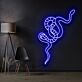 Schlange LED-Neonschild Wohnzimmer Bar