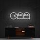 Pac-Man und Geister LED-Neonschild Gamingzimmer Wohnzimmer