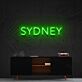 SYDNEY LED-Neonschild Wohnzimmer Büro