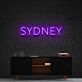 SYDNEY LED-Neonschild Wohnzimmer Büro