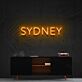 SYDNEY LED-Neonschild Wohnzimmer Büro