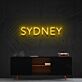 SYDNEY LED-Neonschild Wohnzimmer Büro