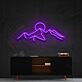 Berg mit Sonne LED-Neonschild Wohnzimmer Büro