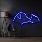 Hund und Katze Silhouette LED-Neonschild für Wohnzimmer und Tierladen