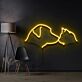 Hund und Katze Silhouette LED-Neonschild für Wohnzimmer und Tierladen