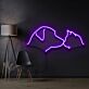 Hund und Katze Silhouette LED-Neonschild für Wohnzimmer und Tierladen