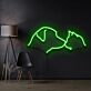 Hund und Katze Silhouette LED-Neonschild für Wohnzimmer und Tierladen