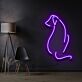 Hundesilhouette LED-Neonschild Wohnzimmer