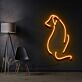 Hundesilhouette LED-Neonschild Wohnzimmer