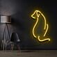 Hundesilhouette LED-Neonschild Wohnzimmer