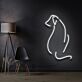 Hundesilhouette LED-Neonschild Wohnzimmer