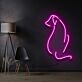 Hundesilhouette LED-Neonschild Wohnzimmer
