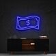 Geldschein mit Dollarzeichen LED-Neonschild Büro Wohnzimmer