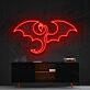 Drache mit ausgebreiteten Flügeln LED-Neonschild Wohnzimmer Gamingzimmer